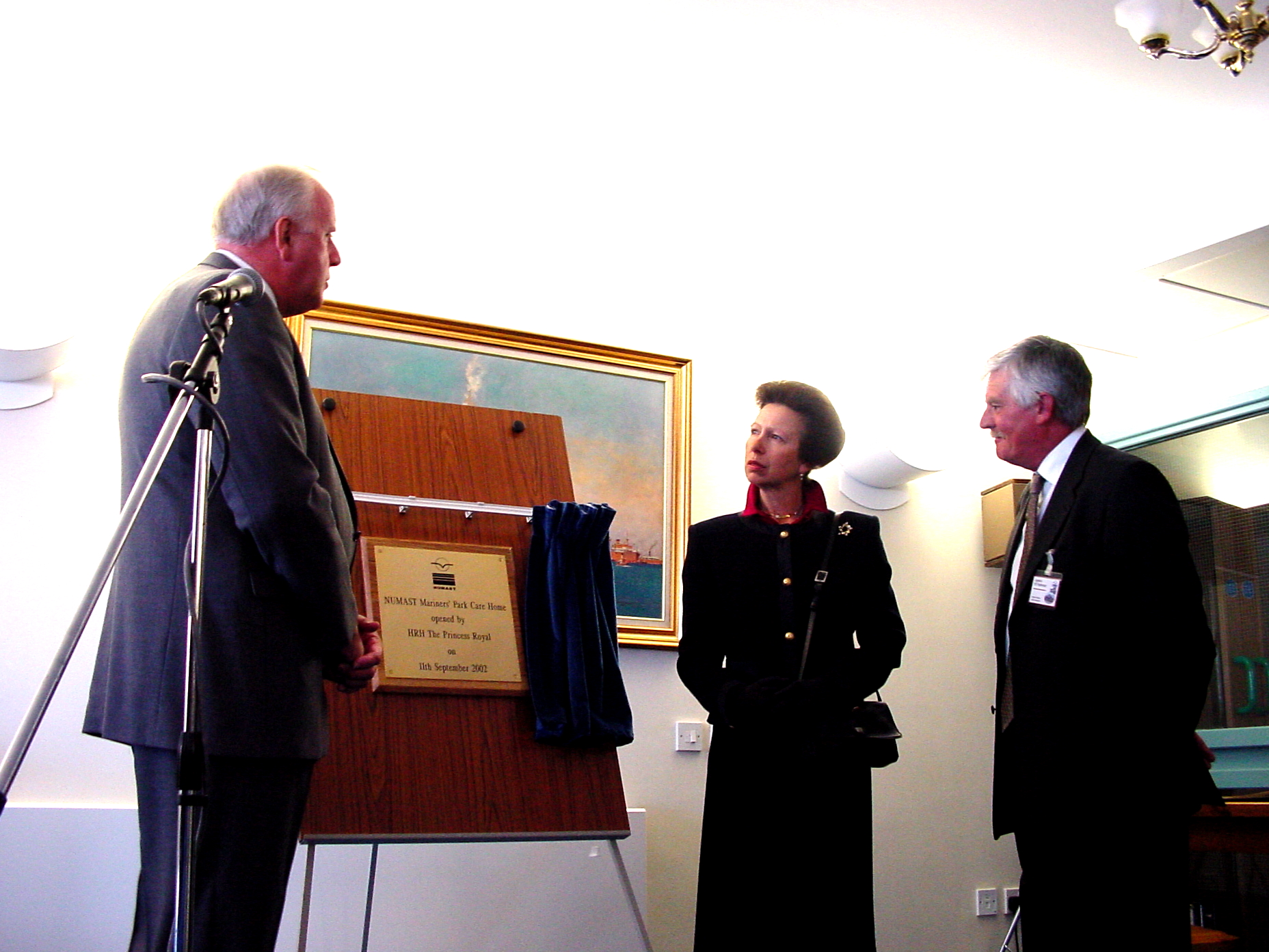 Princess Anne opening the Care Home in 2002 Image: Princess Anne opening the Care Home in 2002
