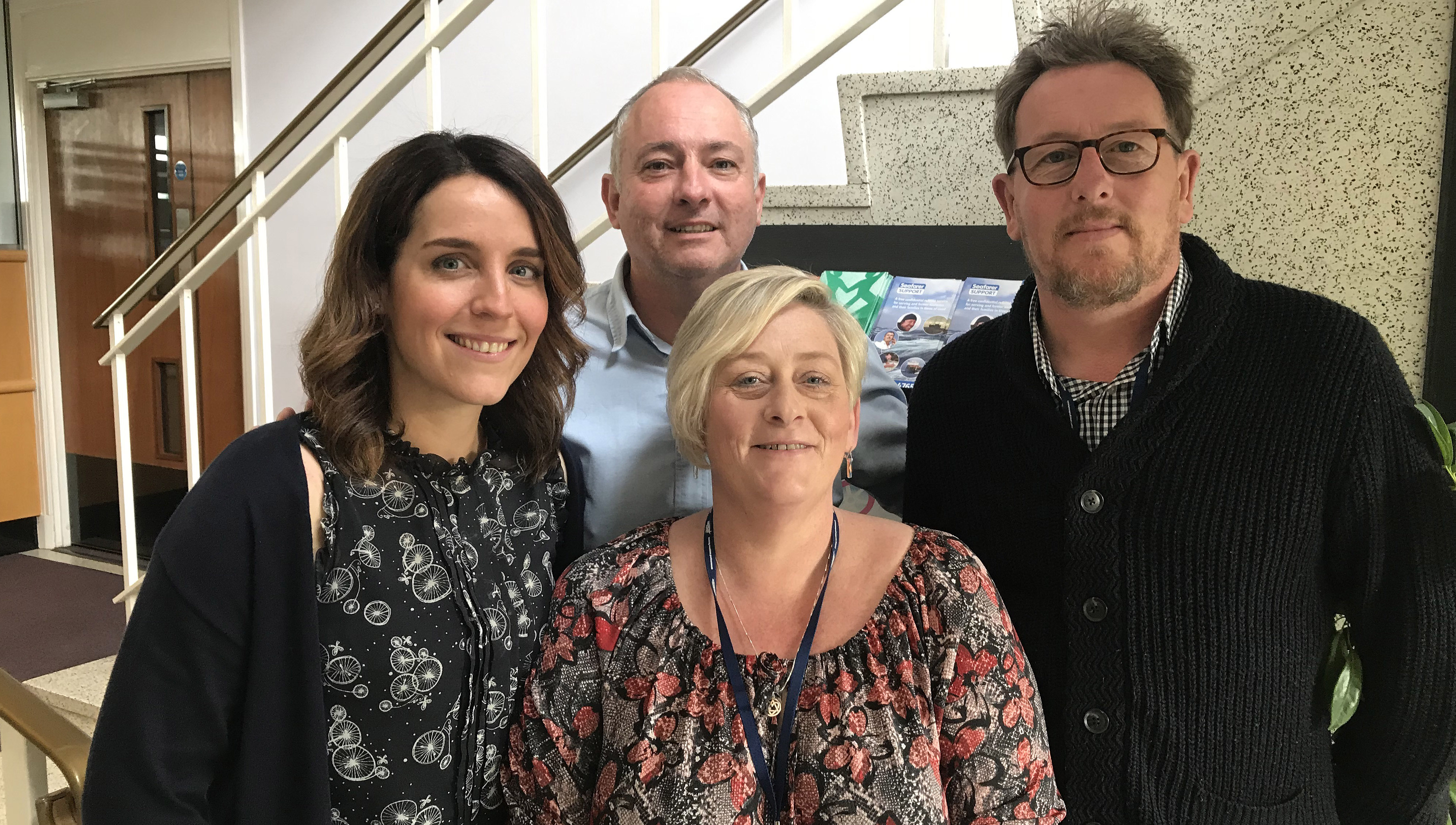 Image: Nautilus Welfare Fund caseworkers 2019 Image: Nautilus Welfare Fund caseworkers 2019